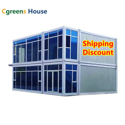 Cgreens Modern House Flat Pack Newly Designed 40ft Portable Mobile Home Container House Modular Flat Pack Container