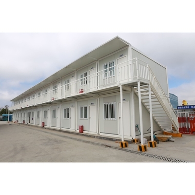 Modern Contemporary Industrial Promotional Modular Prefab Expandable House Unit Residential Flatmounted Container House