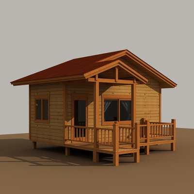 mueble de madera móvil de la cabaña de madera de la casa de los hogares del remolque de la caravana en venta modular en al aire libre modificada para requisitos particulares de alta calidad del precio barato
