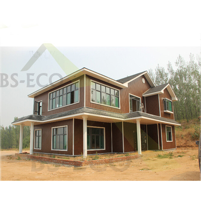 Environmental Protection Living Home Multi Storey Prefab Luxury Modular Movable Light Gauge Steel Framing Villa